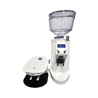 Victoria Arduino MDJ OD Grinder with PUQpress M4 Coffee Press