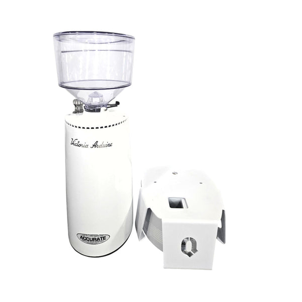 Victoria Arduino MDJ OD Grinder with PUQpress M4 Coffee Press