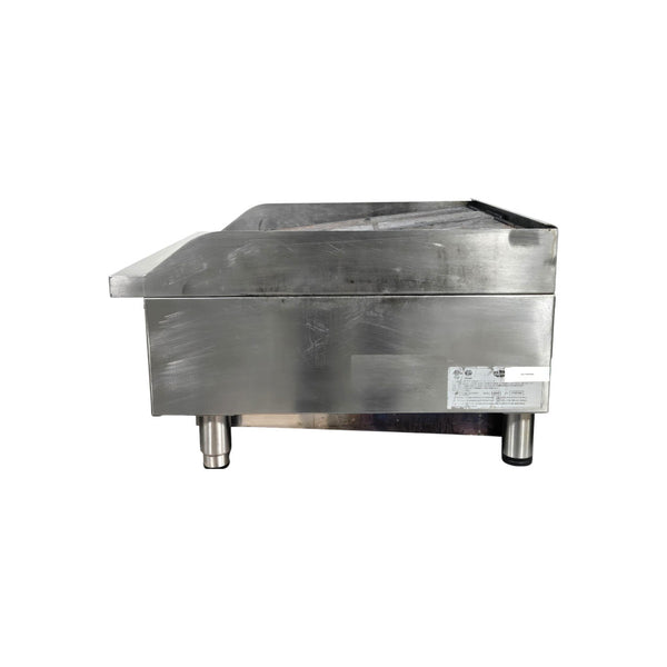 Globe GCB24G Charbroiler - 24 Inch - Nat Gas