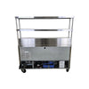 Glacier GST-60-16 / 1260SS Refrigerated Prep Table - 2 Solid Door - 60 Inch with Thorinox overshelf