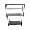 Ace OS-1248-418/ WTB-2448-2R-418 Worktable with Double Overshelf