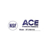 Ace WT-2460-418/ OS-1260-418 Worktable with Double Overshelf