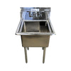 Tub Sink - 23x23x41'' with 12'' Faucet