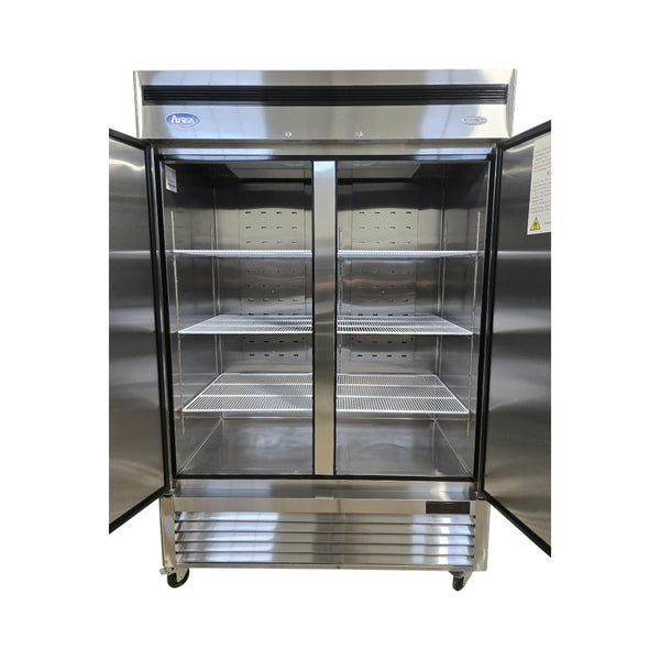 Atosa MBF8507GR Reach-in Refrigerator - 2 Solid Door - 54 inch