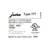 Jura X10 Espresso Machine