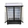 EFI C2-54GDVC Upright Merchandiser Cooler - 2 Glass Door - 54 Inch