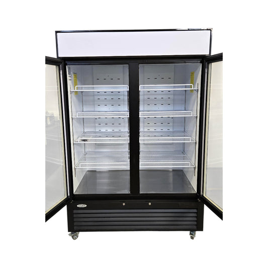 EFI C2-54GDVC Upright Merchandiser Cooler - 2 Glass Door - 54 Inch