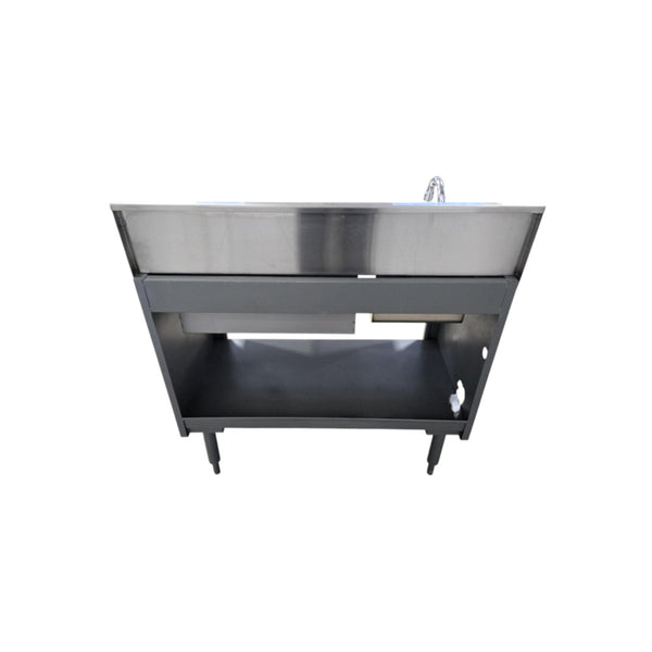 Omcan  Ice Bin with Sink and Faucet