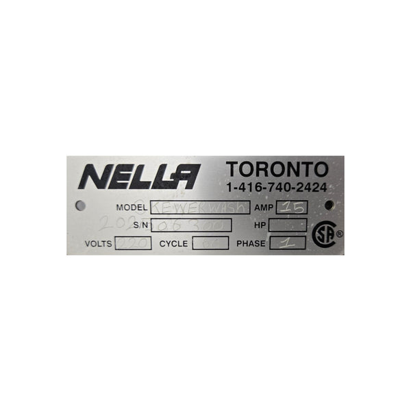 Nella Skewer Wash Machine