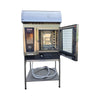 Rational LM100BE iCombi Pro 6-half size with Vented Hood and Stand