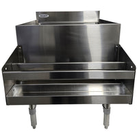 Stainless Steel Cocktail Sink - 24 x 30 x 31 Cocktail Sink - 15 X 22 inch