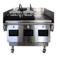 Garland  XPG36-2L Clamshell Griddle with Thermostatic Contols - Natural Gas
