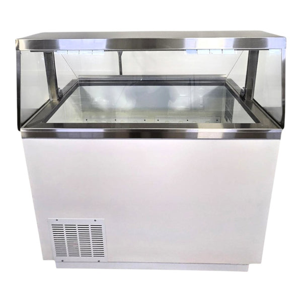 Bulldog Chef DPC46-HC Ice Cream Dipping Cabinet with Racks- 47" - 8 Can