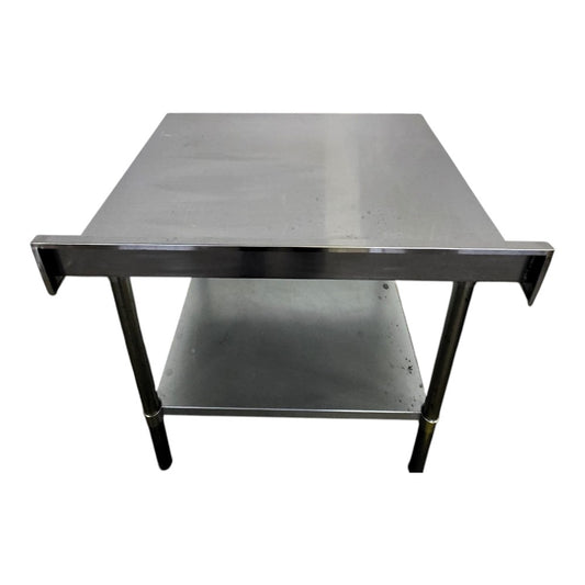 Custom Table 30 x 36 Work Table with Backsplash
