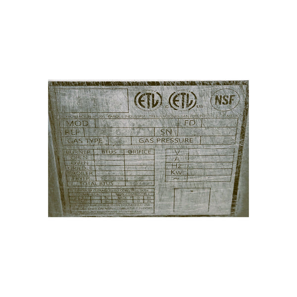 Asber AEF-75NG Fryer - Natural Gas