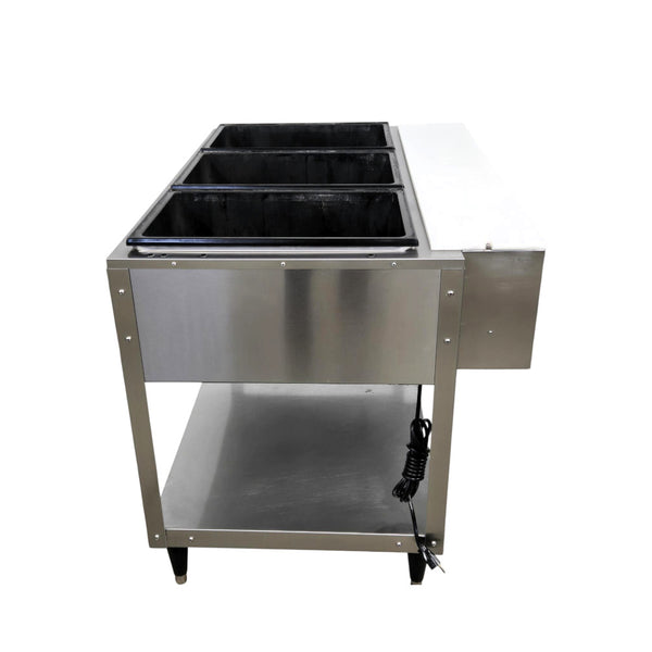 Vollrath 38117 3 Pan Electric Hot Food Table