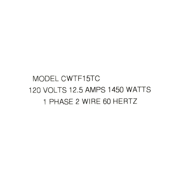 BUNN CWTF15TC Coffee Brewer - Refurbished