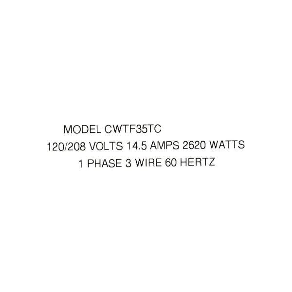 BUNN CWTF35TC Coffee Brewer - Refurbished