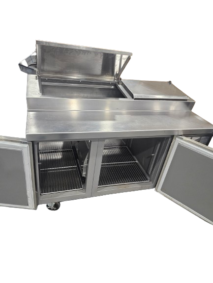 Delfield 18660PTBMP 60" Two Door Refrigerated Prep Table