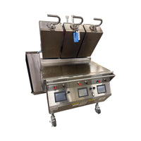 Taylor L811-22 - 2 Sided Hybrid Grill - 3 Platen