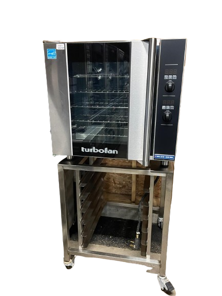 Blue Seal E32D5 Full Size Digital Electric Convection Oven with SK32 Stand