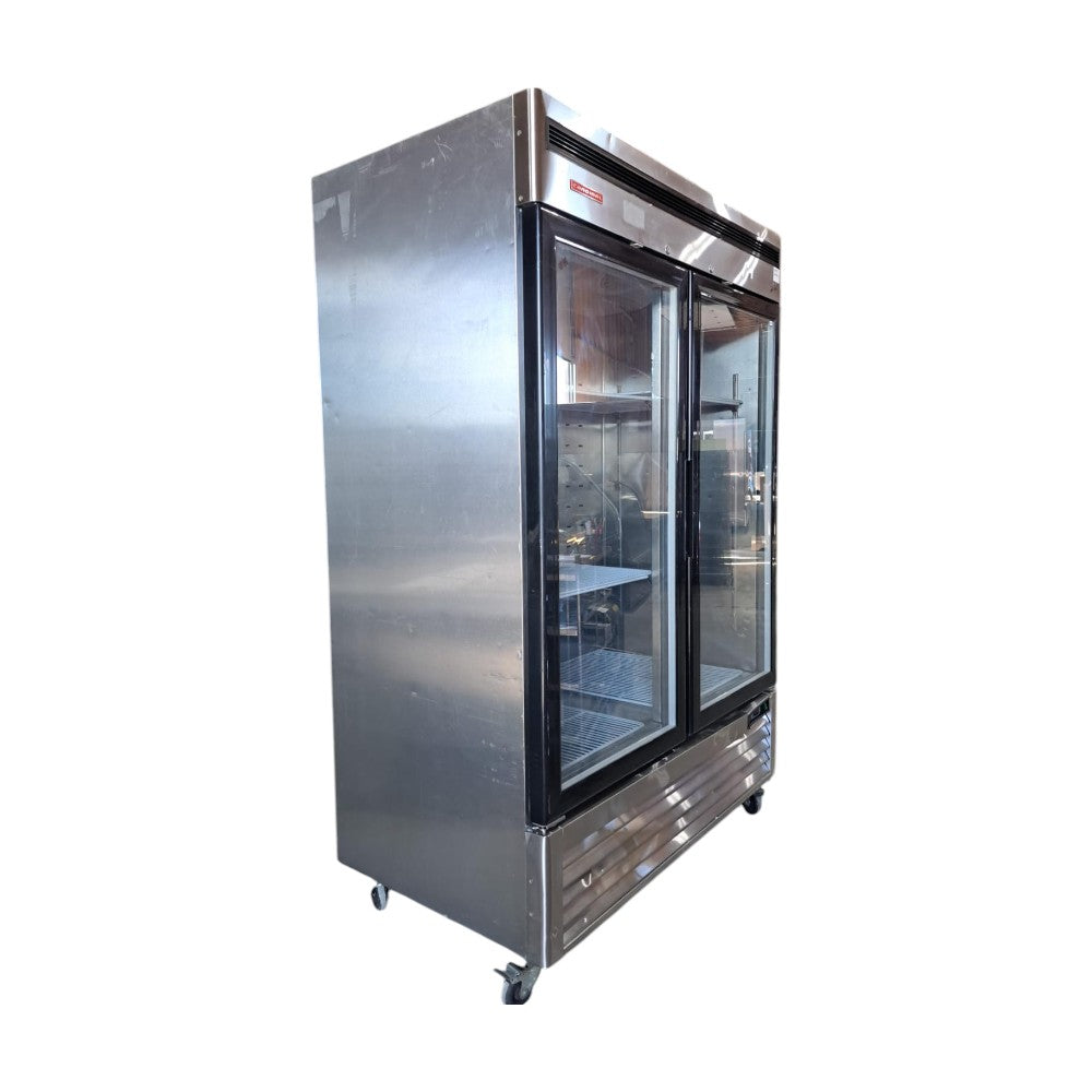 Cardinal CSSR2G Upgright Glass Refrigerator - 2 Door (Cosmetic Damage)
