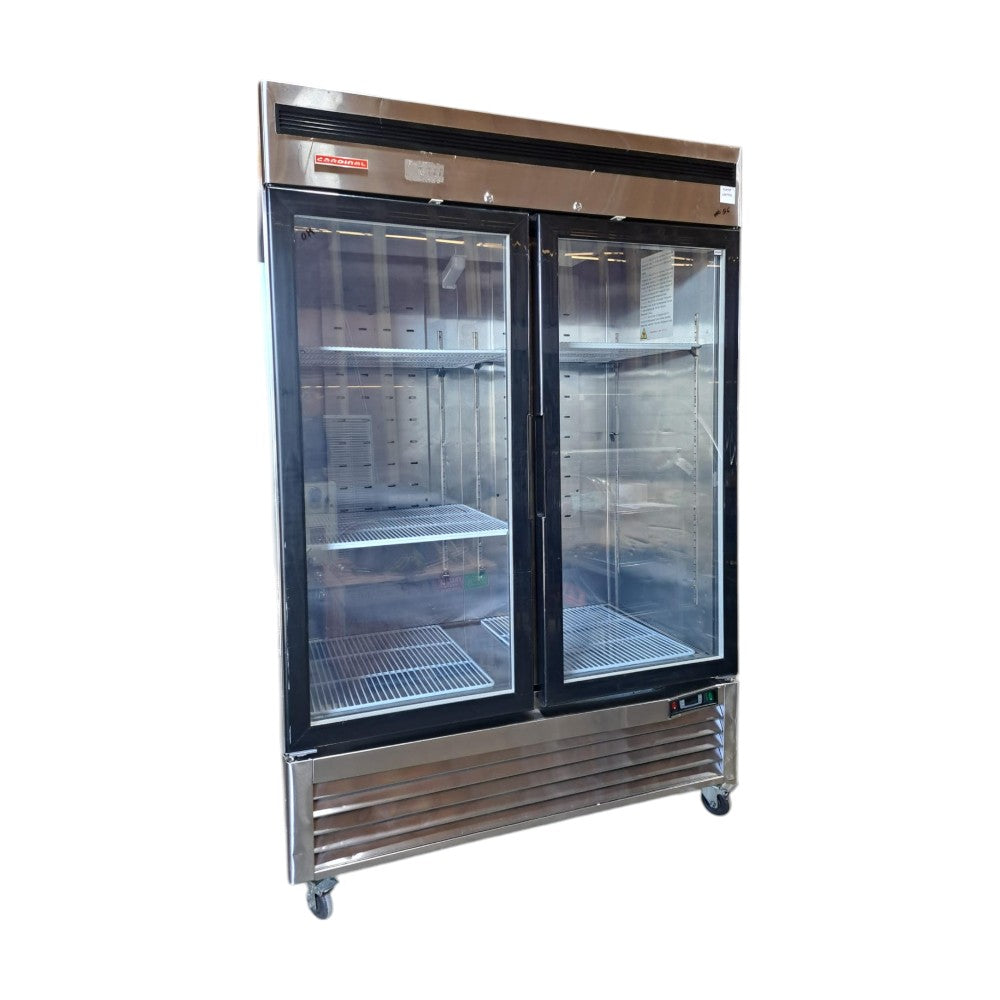 Cardinal CSSR2G Upgright Glass Refrigerator - 2 Door (Cosmetic Damage)