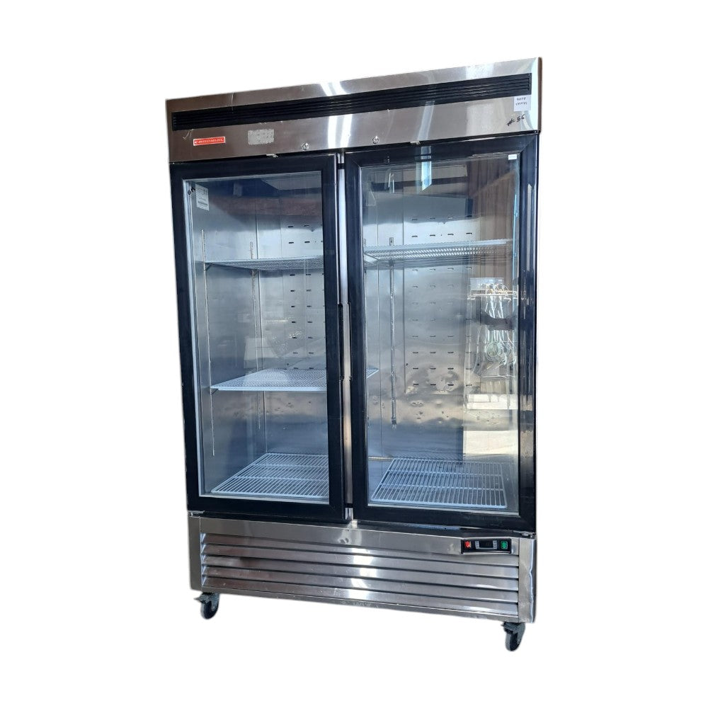 Cardinal CSSR2G Upgright Glass Refrigerator - 2 Door (Cosmetic Damage)