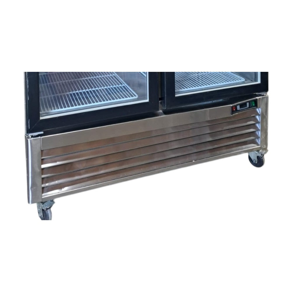 Cardinal CSSR2G Upgright Glass Refrigerator - 2 Door (Cosmetic Damage)