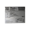 TRUE TWT-48-HC Worktop Refrigerator with Backsplash -  2 Solid Door - 48 Inch