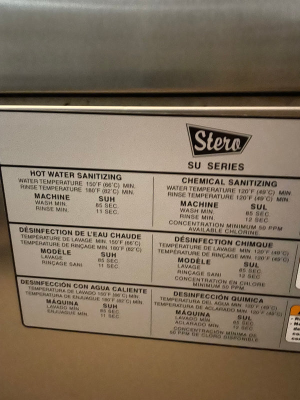 Stero SUH-130238 Undercounter Dishwasher