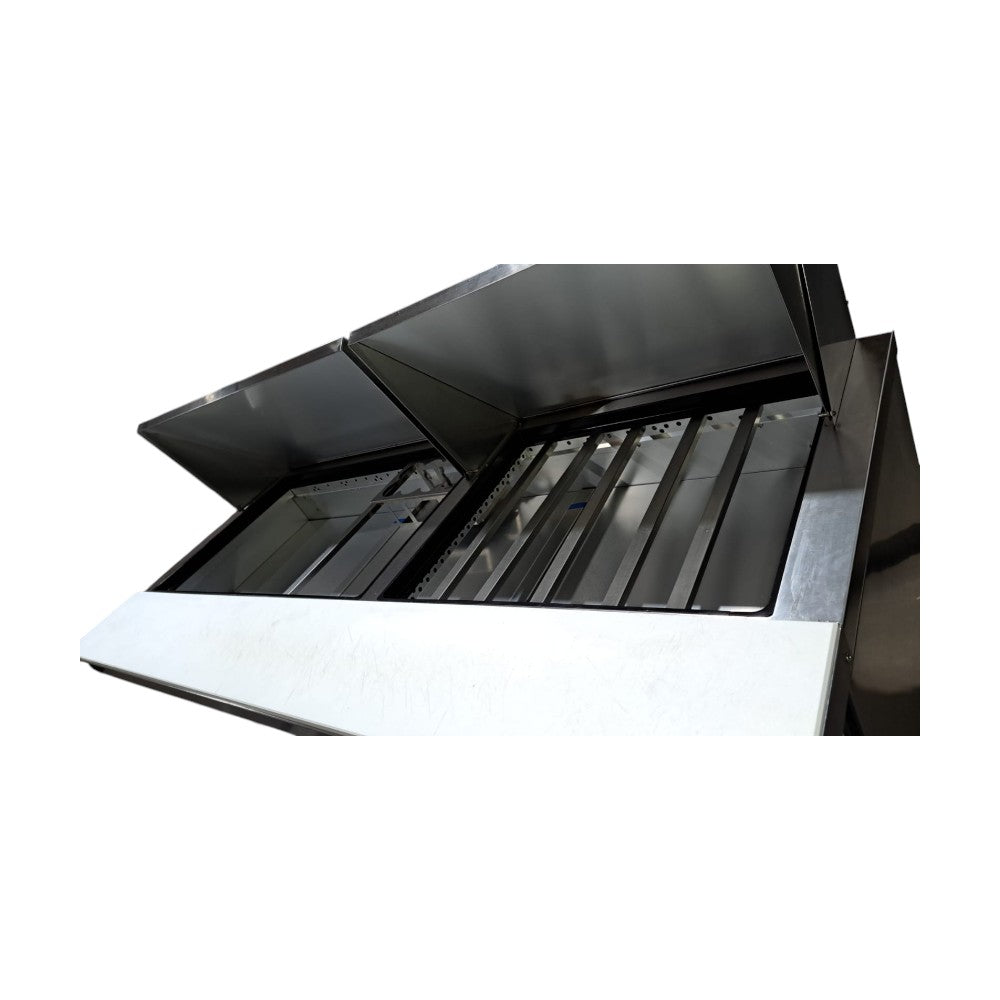 TRUE TSSU-72-30M-B-ST-HC - Mega Top Refrigerated Prep Table - 72