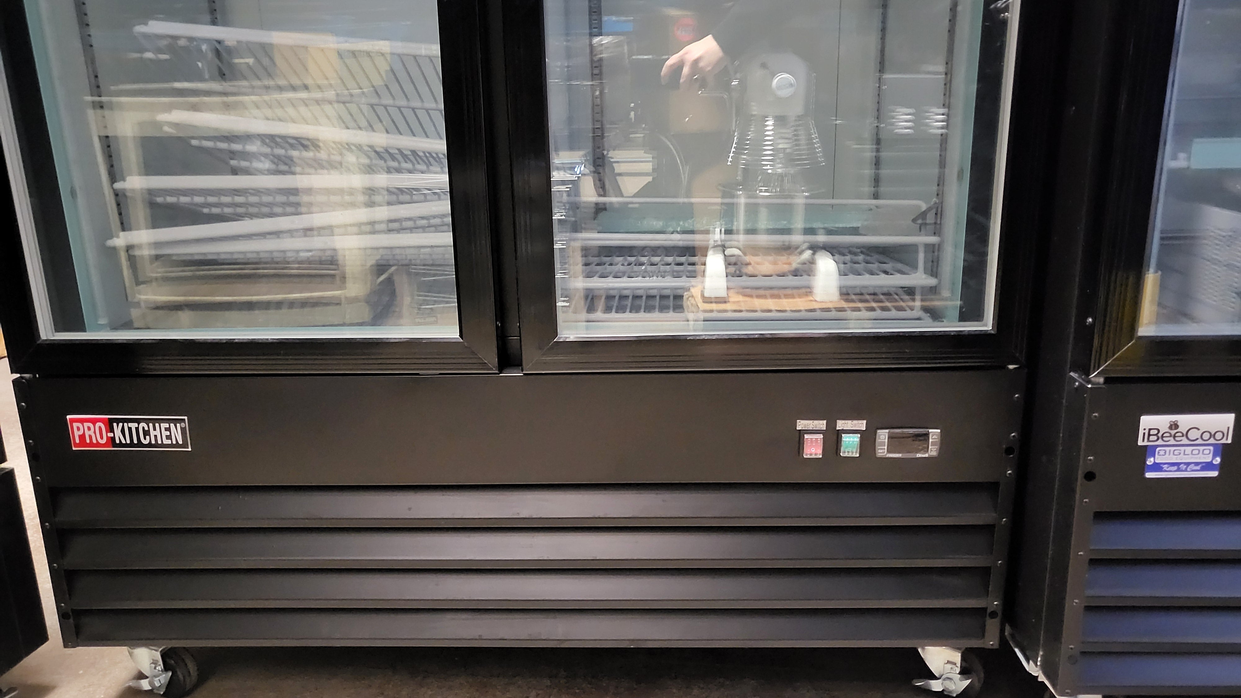 Pro Kitchen Swing G768BM2F-HC 2 Door Glass Refrigerator