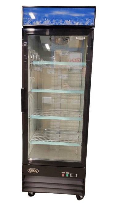 Canco MR-648 Single Swing Door Display Refrigerator