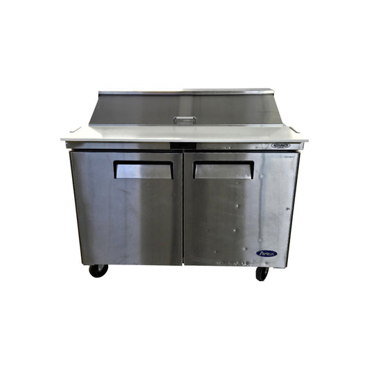 Atosa MSF8602GR Refrigerated Mega Top Prep Table - 2 Door