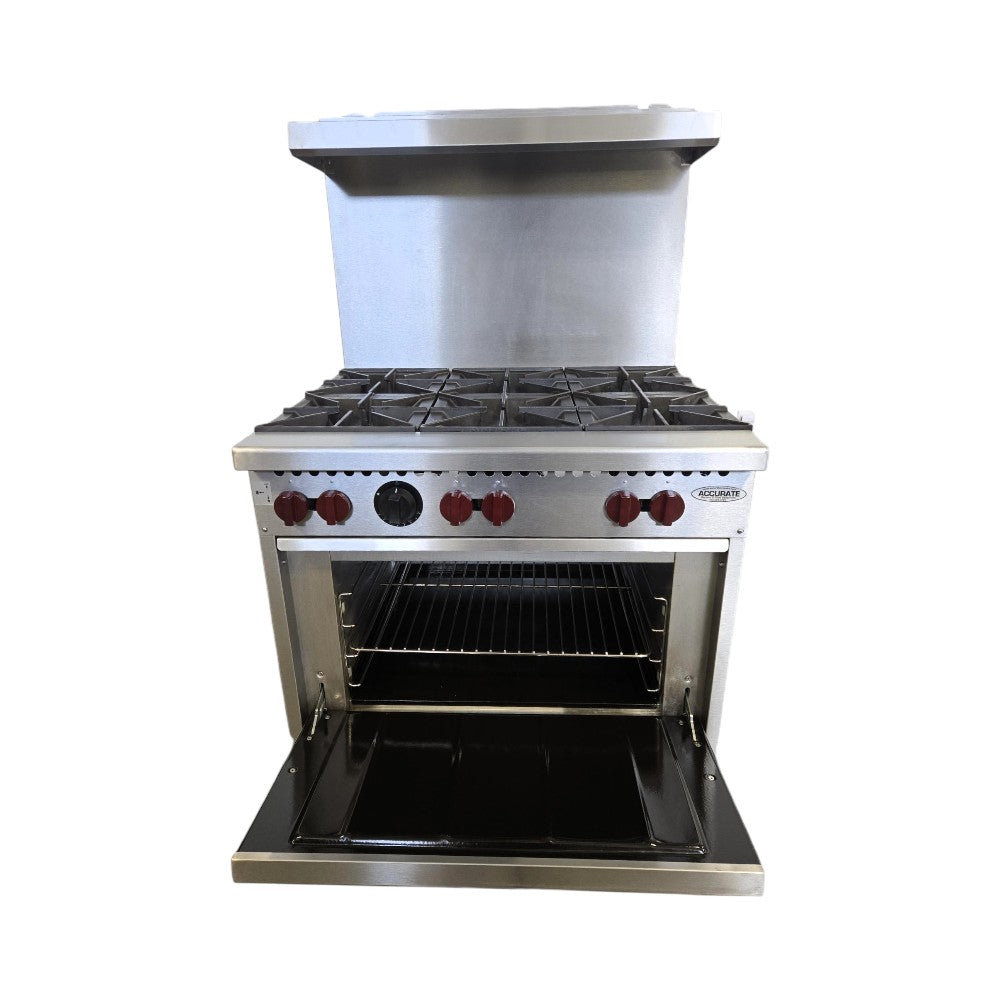 Vulcan SX36 6  Open Burner Range - Natural Gas