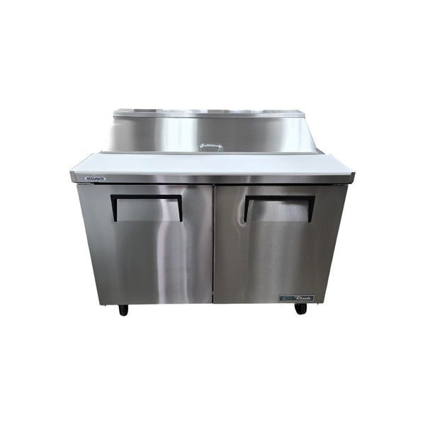 TRUE TSSU-48-12-HC  Sandwich Prep Refrigerator - 2 Door - Never Used