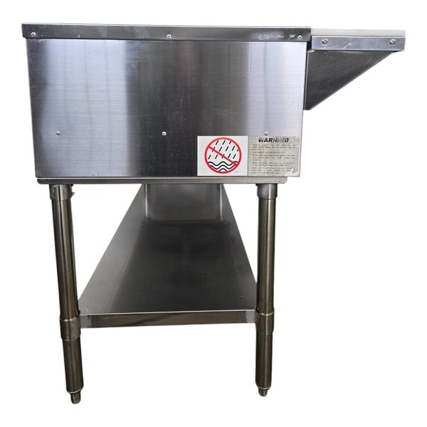 Omcan FW-CN-0004-NG Steam Table with Cutting Board - Natural Gas