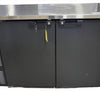 Hoshizaki BB59 Black Back Bar Refrigerator Solid Swing Doors