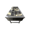Superco HW-4E Hot Table - 4 Well