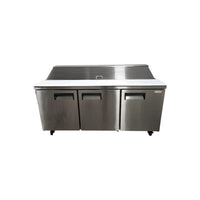 IBeeCool IBC-SPT70 Refrigerated Sandwich/ Salad Prep Table - 3 Door