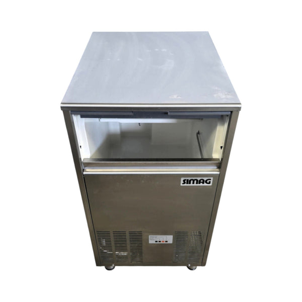 Simag SCH65AS Undercounter Ice Maker with Bin - Cube Style - 18''