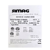 Simag SCH65AS Undercounter Ice Maker with Bin - Cube Style - 18''