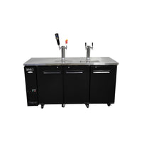 EFI CBBDD3-72CC - 3 Solid Door Draft Beer Cooler