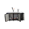 EFI CBBDD3-72CC - 3 Solid Door Draft Beer Cooler