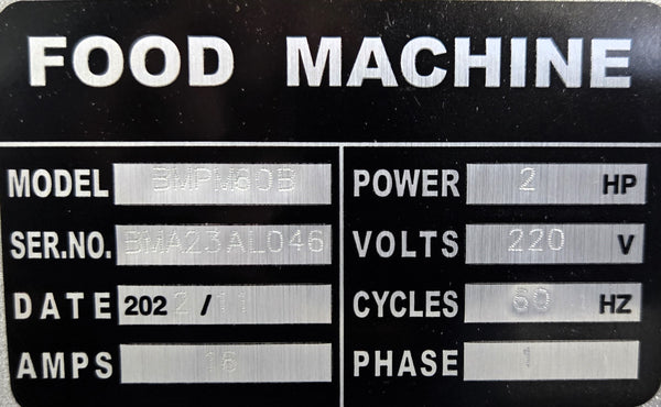 BakeMax BMPM60B Planetary Mixer