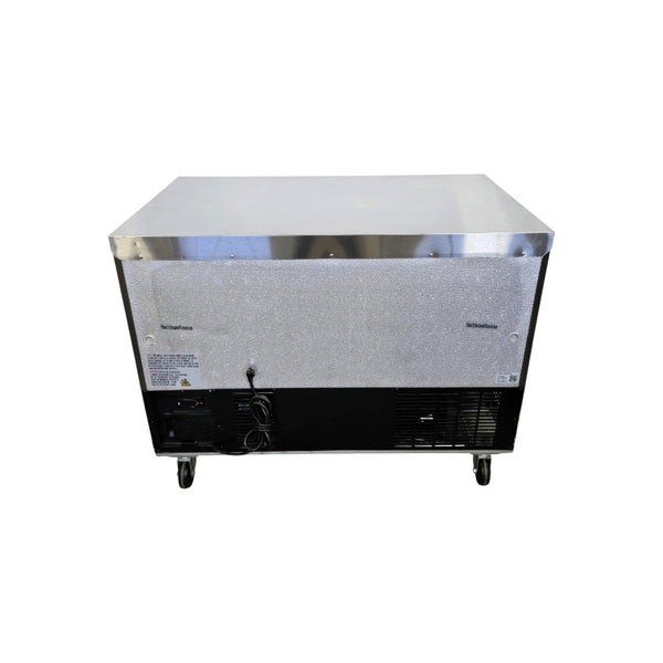Danair UUC48R-E-HC Undercounter Refrigerator - 2 Solid Door - 48''