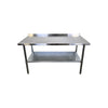 Omega Stainless Steel Work Table - 60 x 30''