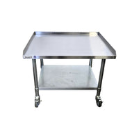 Omega  Stainless Steel Equipment Stand with Wheels - 30 x 36''