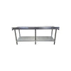 Stainless Steel Worktable - 84 x 30''